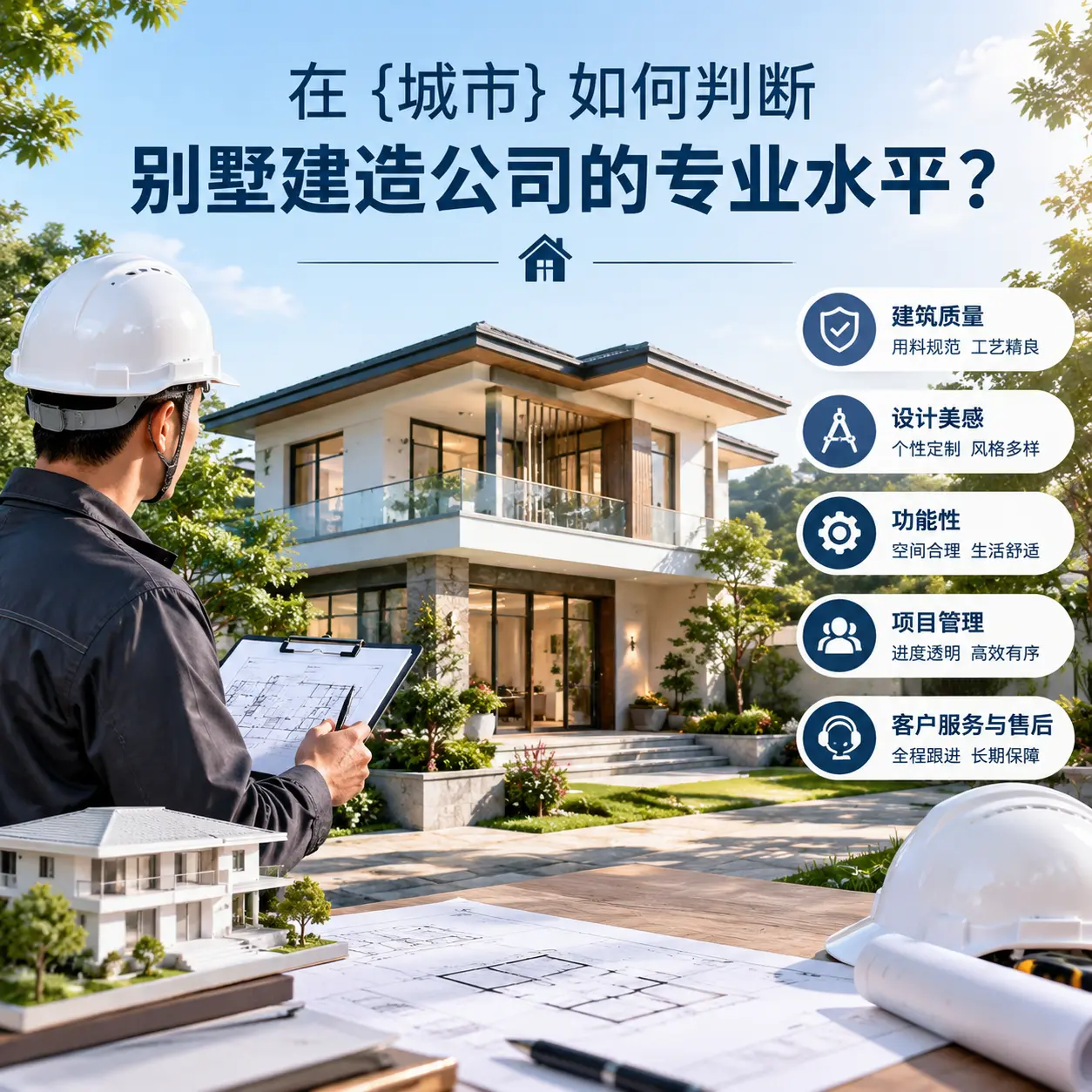在 水城 如何判断别墅建造公司的专业水平?