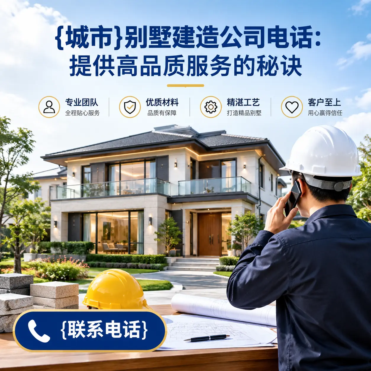 水城别墅建造公司电话:提供高品质服务的秘诀