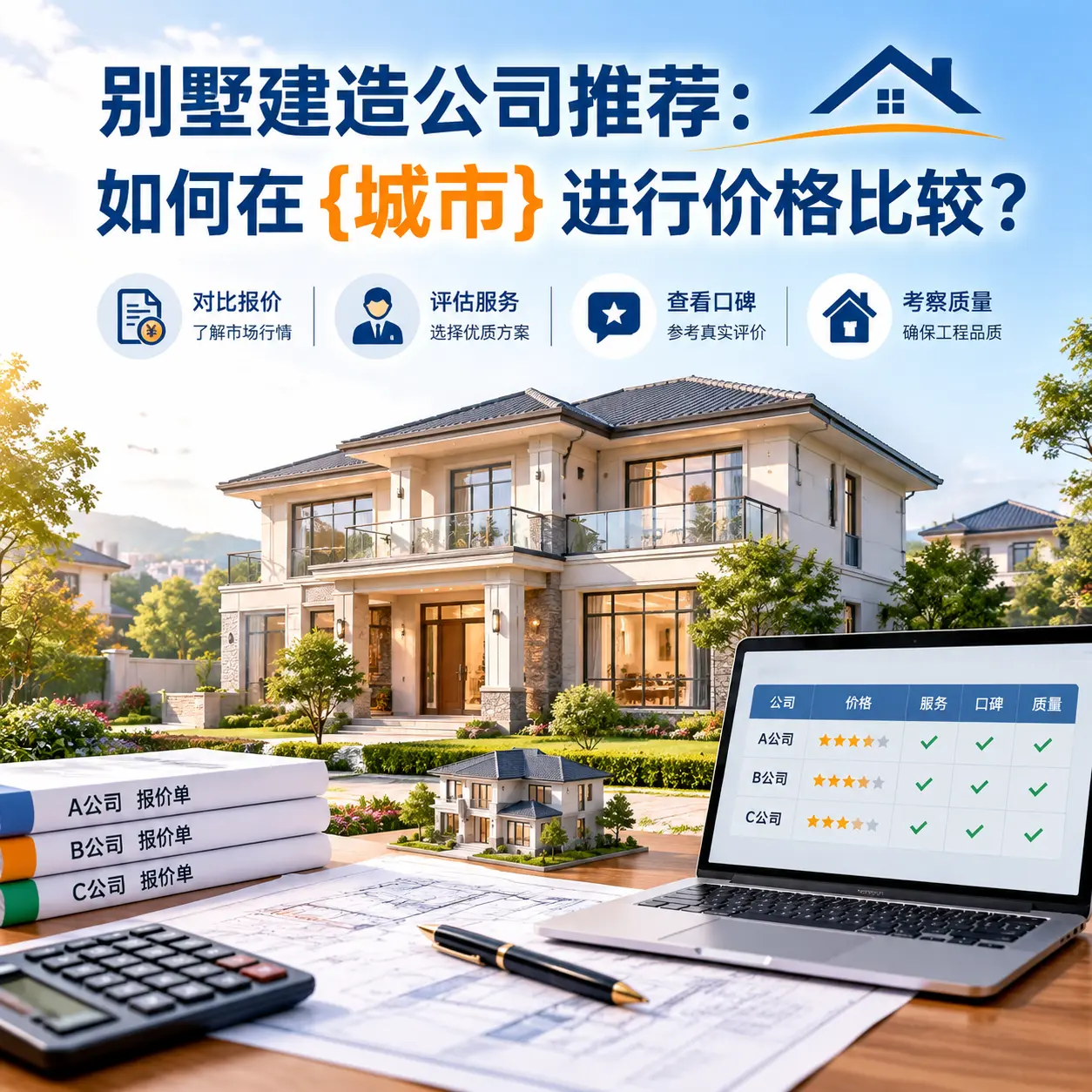 别墅建造公司推荐：如何在 水城 进行价格比较？