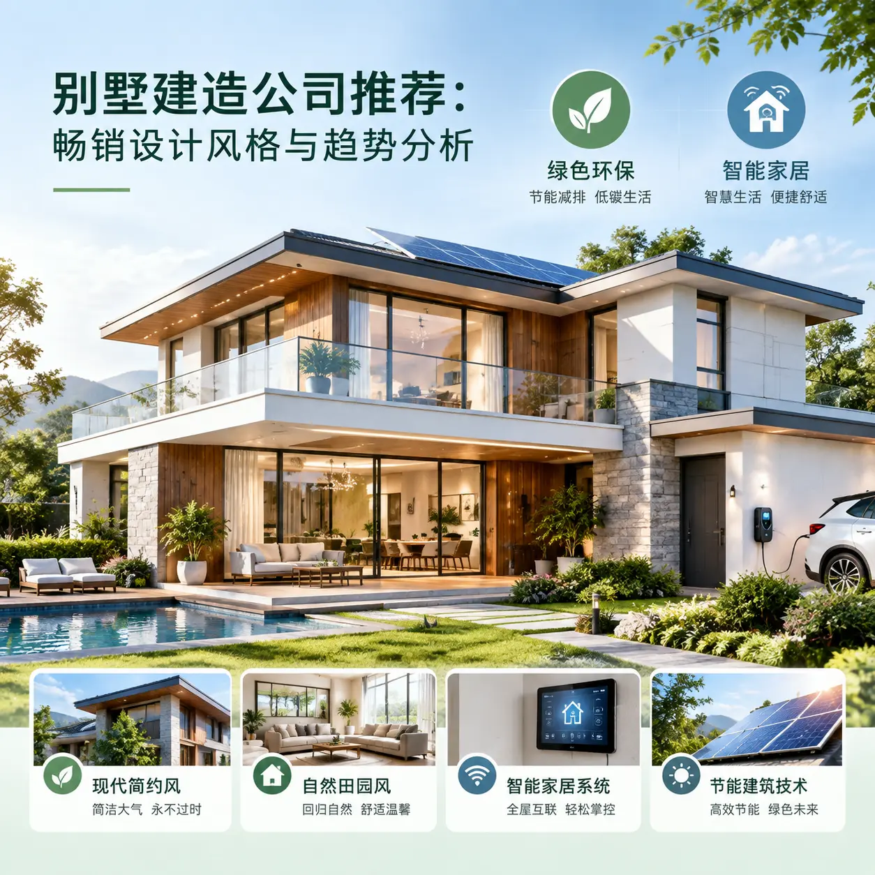 别墅建造公司推荐： 水城 畅销设计风格与趋势分析
