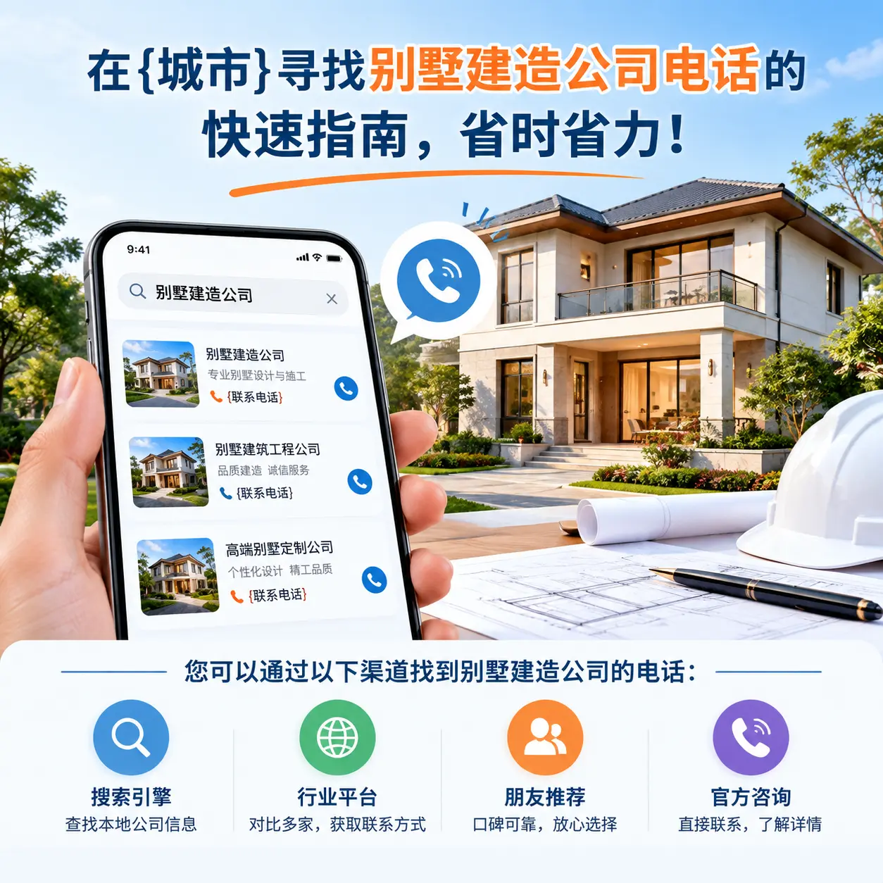 在水城寻找别墅建造公司电话的快速指南,省时省力!