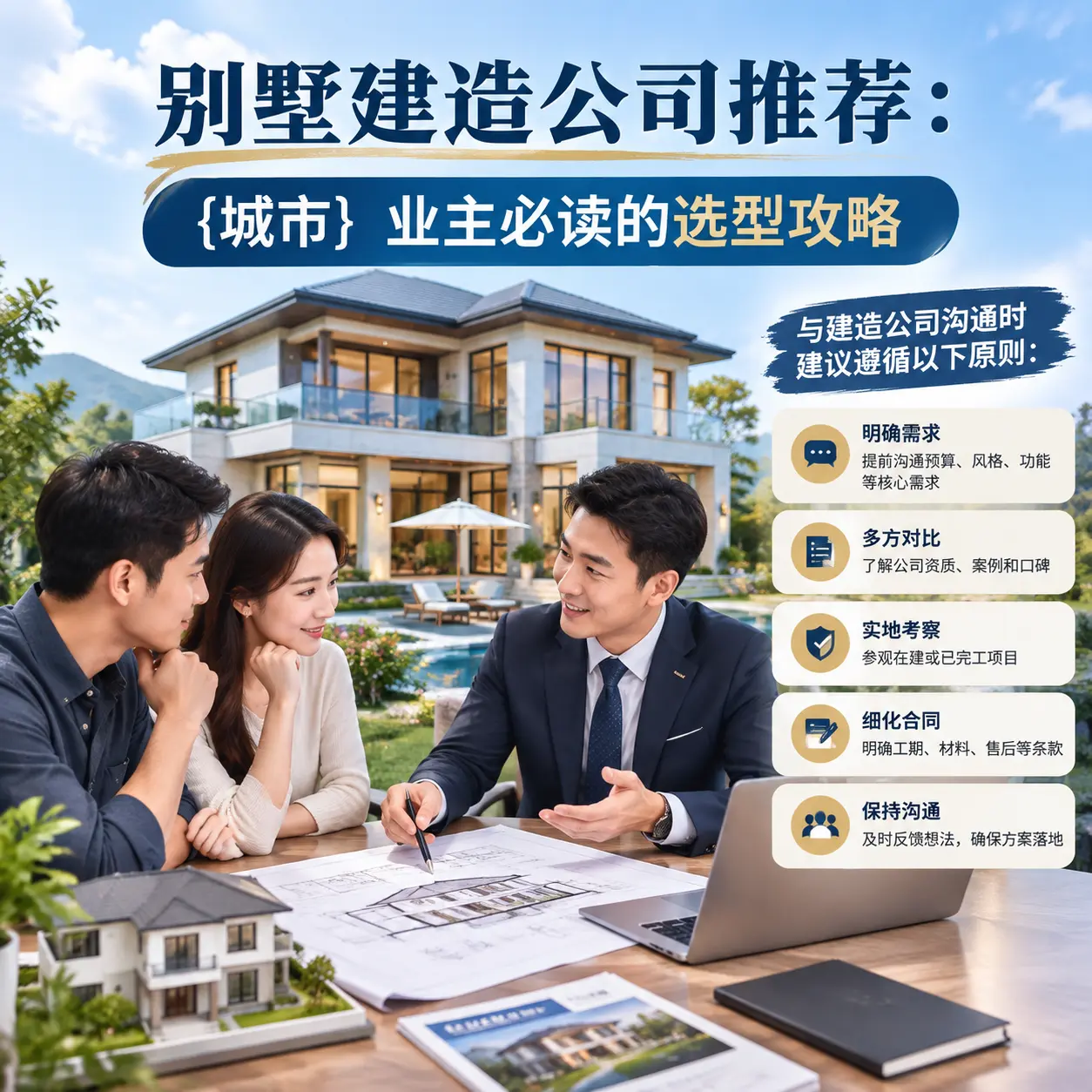 别墅建造公司推荐： 水城 业主必读的选型攻略