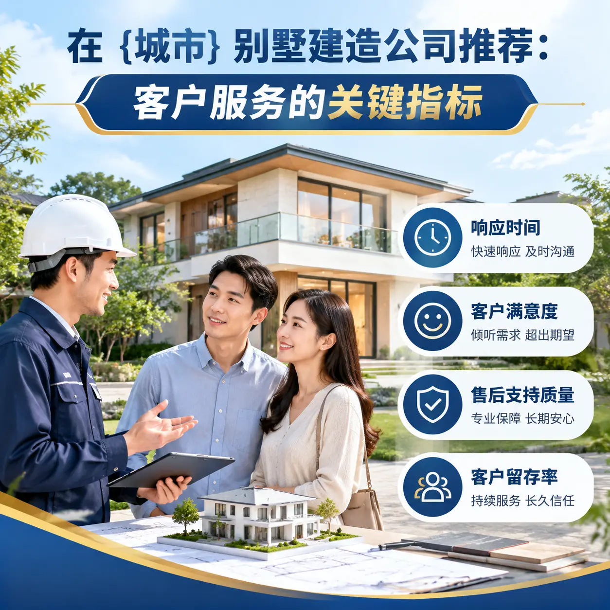 在 水城 别墅建造公司推荐：客户服务的关键指标