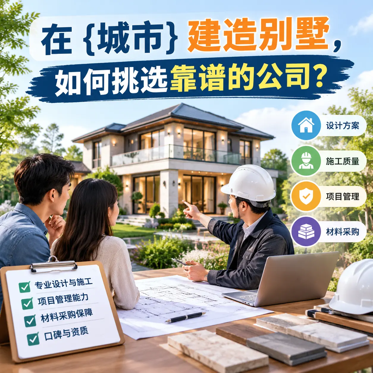 在 水城 建造别墅，如何挑选靠谱的公司？