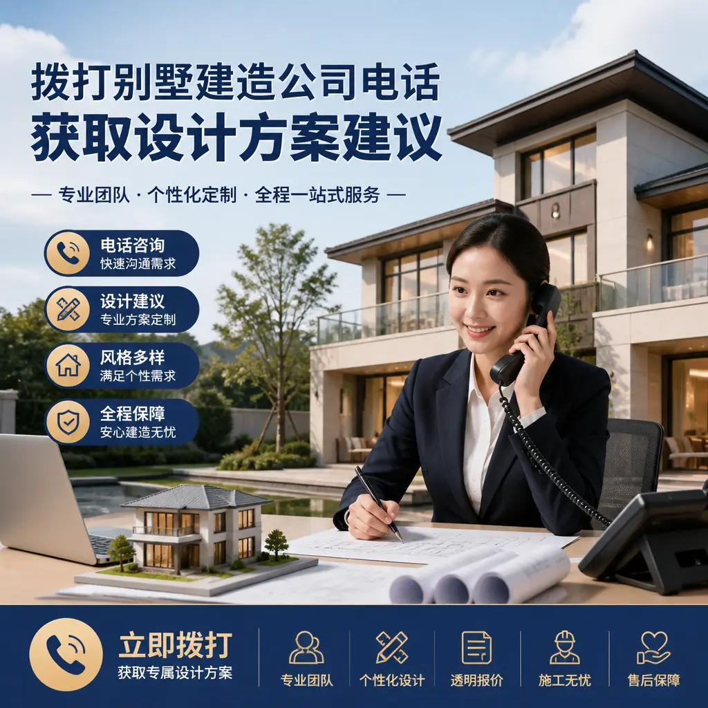 拨打水城别墅建造公司电话,获取设计方案建议