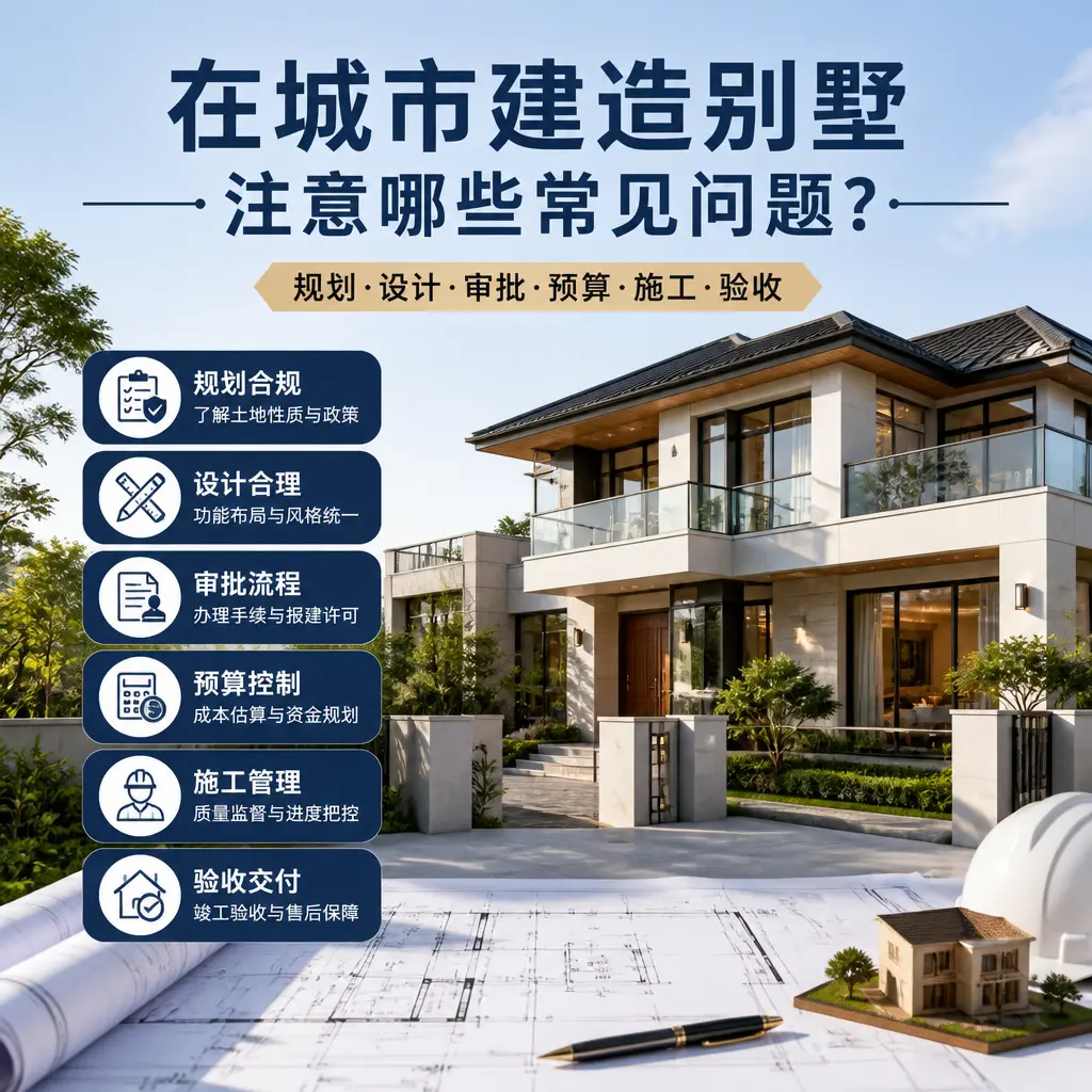 在 水城 建造别墅,注意哪些常见问题?