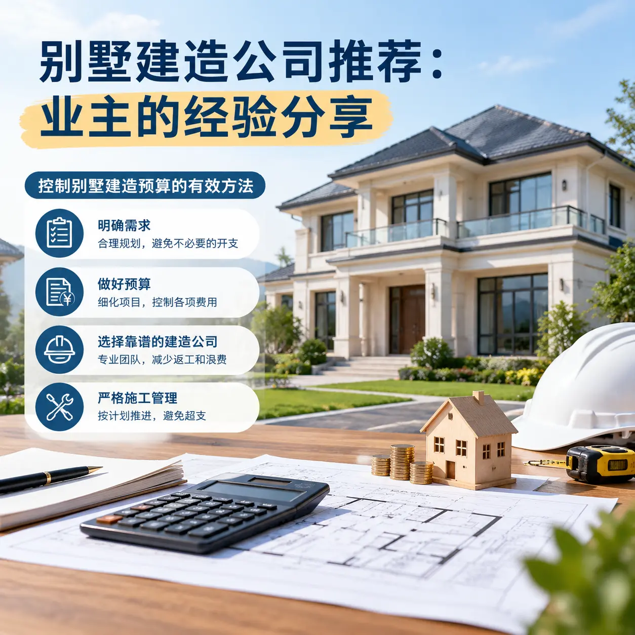 别墅建造公司推荐: 水城 业主的经验分享