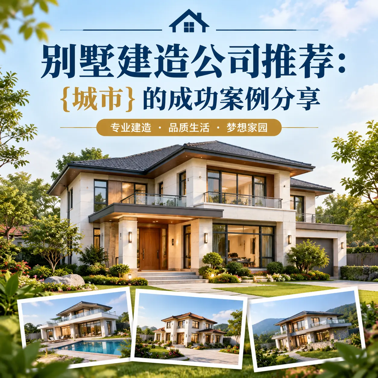 别墅建造公司推荐： 水城 的成功案例分享