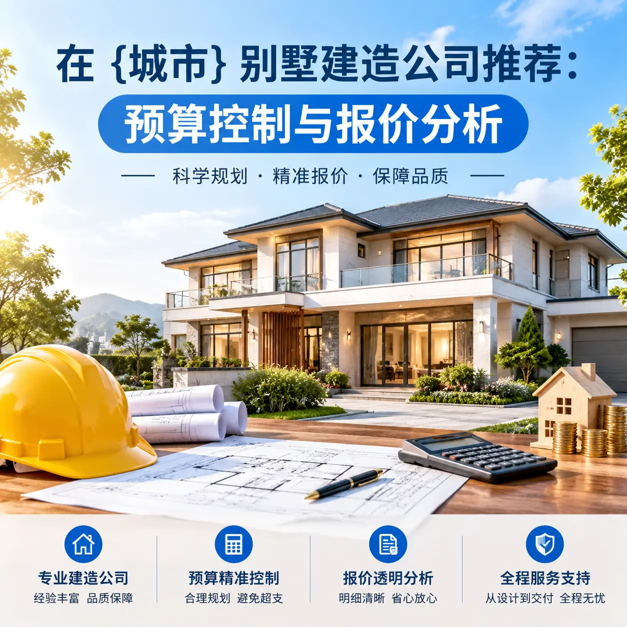 在 水城 别墅建造公司推荐:预算控制与报价分析
